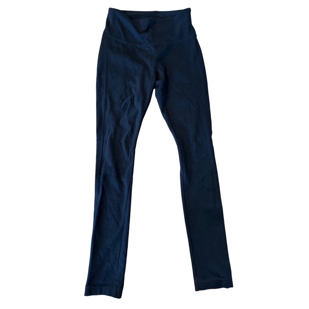 White House Black Market XSmall Leggings High Waist Stretch Pull‎ On Black